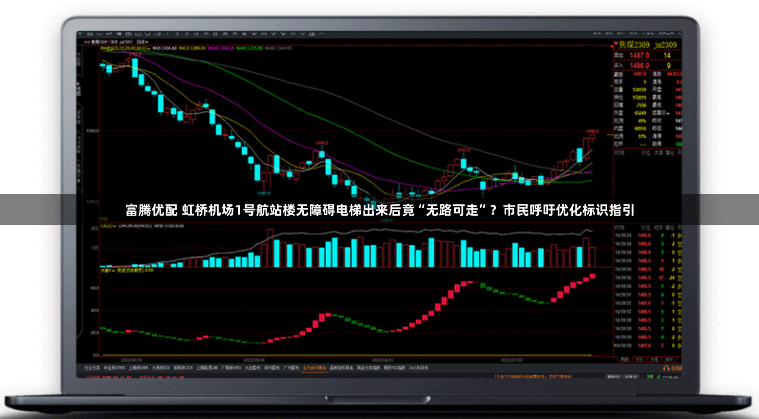 富腾优配 虹桥机场1号航站楼无障碍电梯出来后竟“无路可走”？市民呼吁优化标识指引