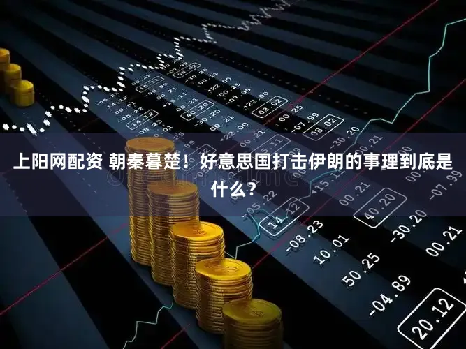 上阳网配资 朝秦暮楚！好意思国打击伊朗的事理到底是什么？