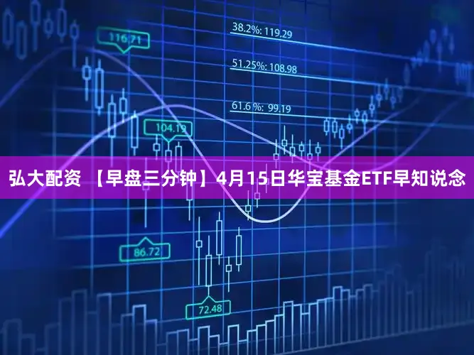 弘大配资 【早盘三分钟】4月15日华宝基金ETF早知说念