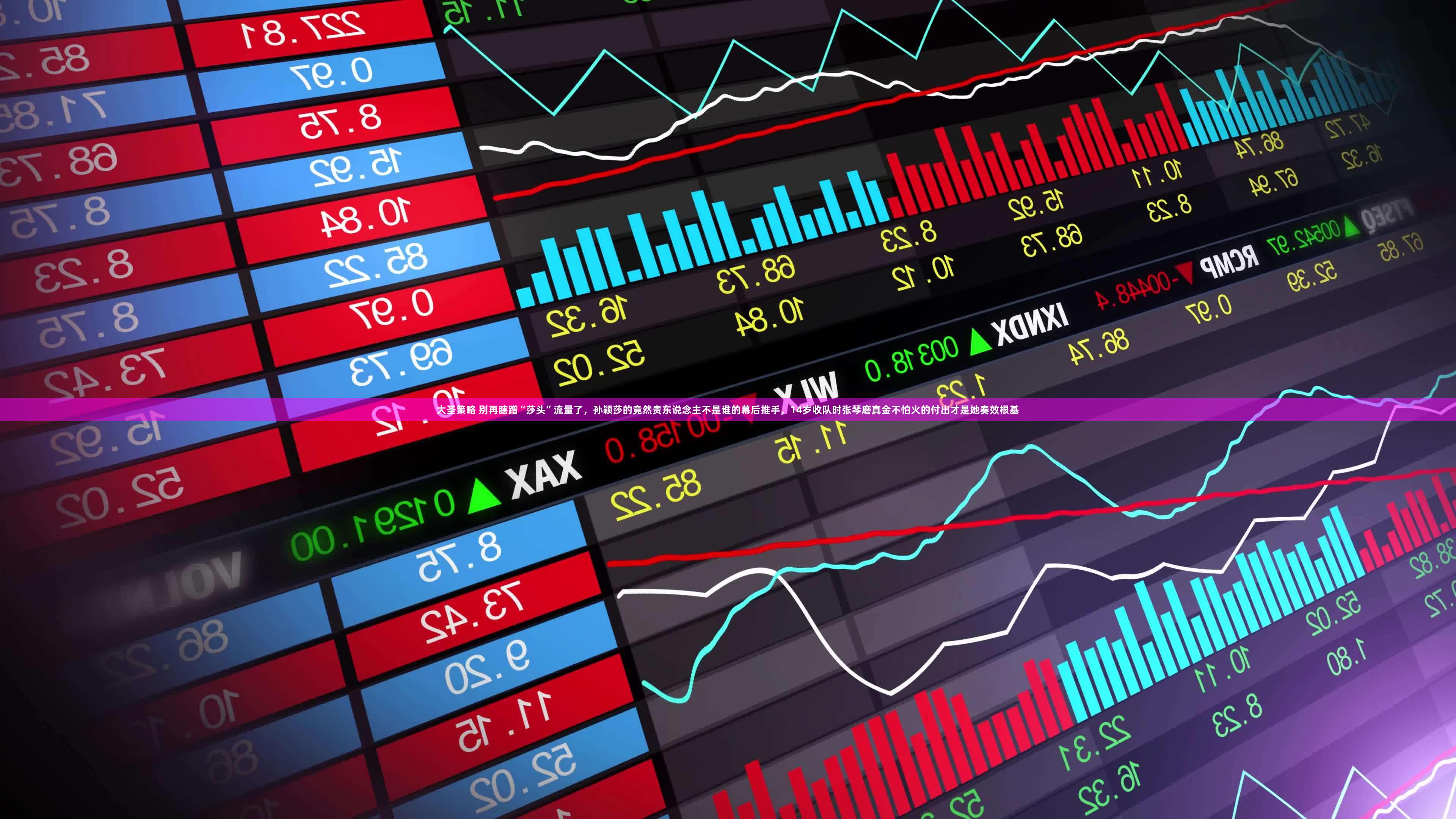 大圣策略 别再瞎蹭“莎头”流量了，孙颖莎的竟然贵东说念主不是谁的幕后推手，14岁收队时张琴磨真金不怕火的付出才是她奏效根基